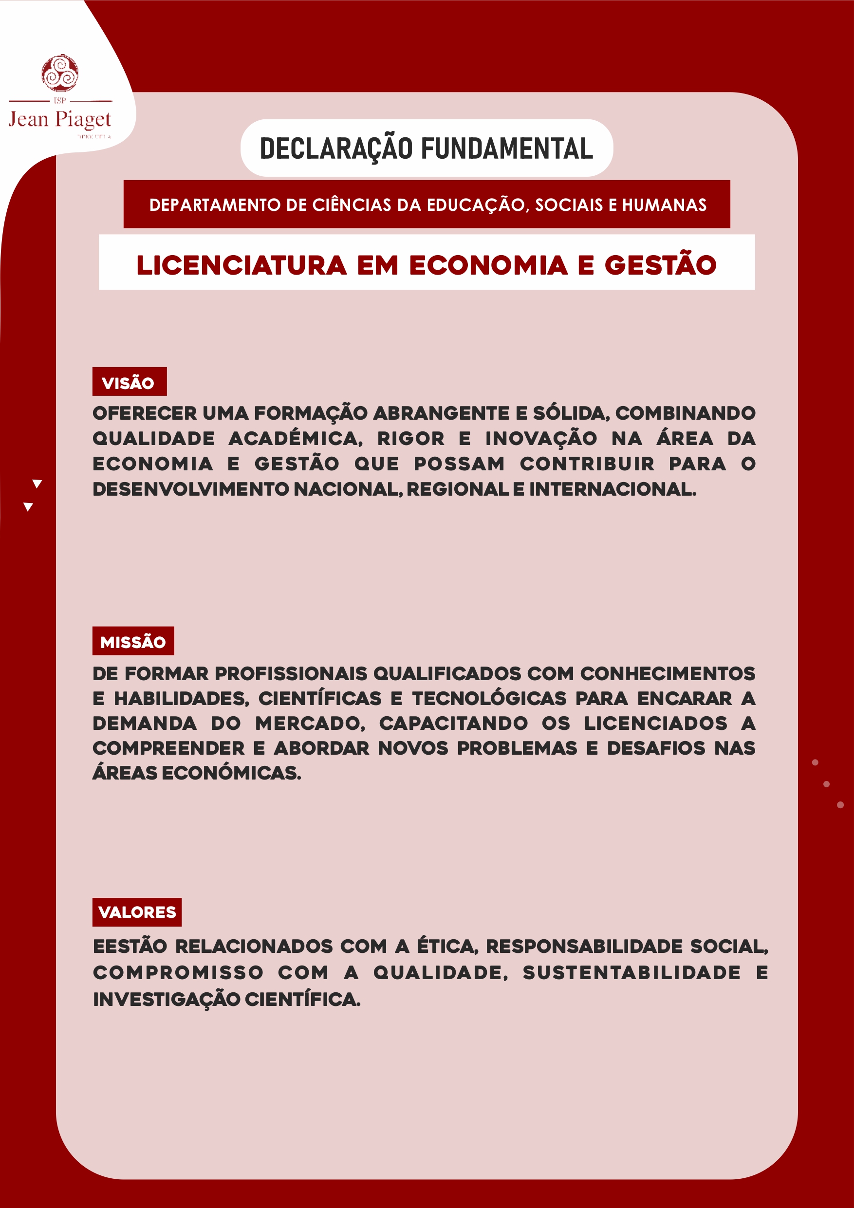 Imagem da Declaração Fundamental