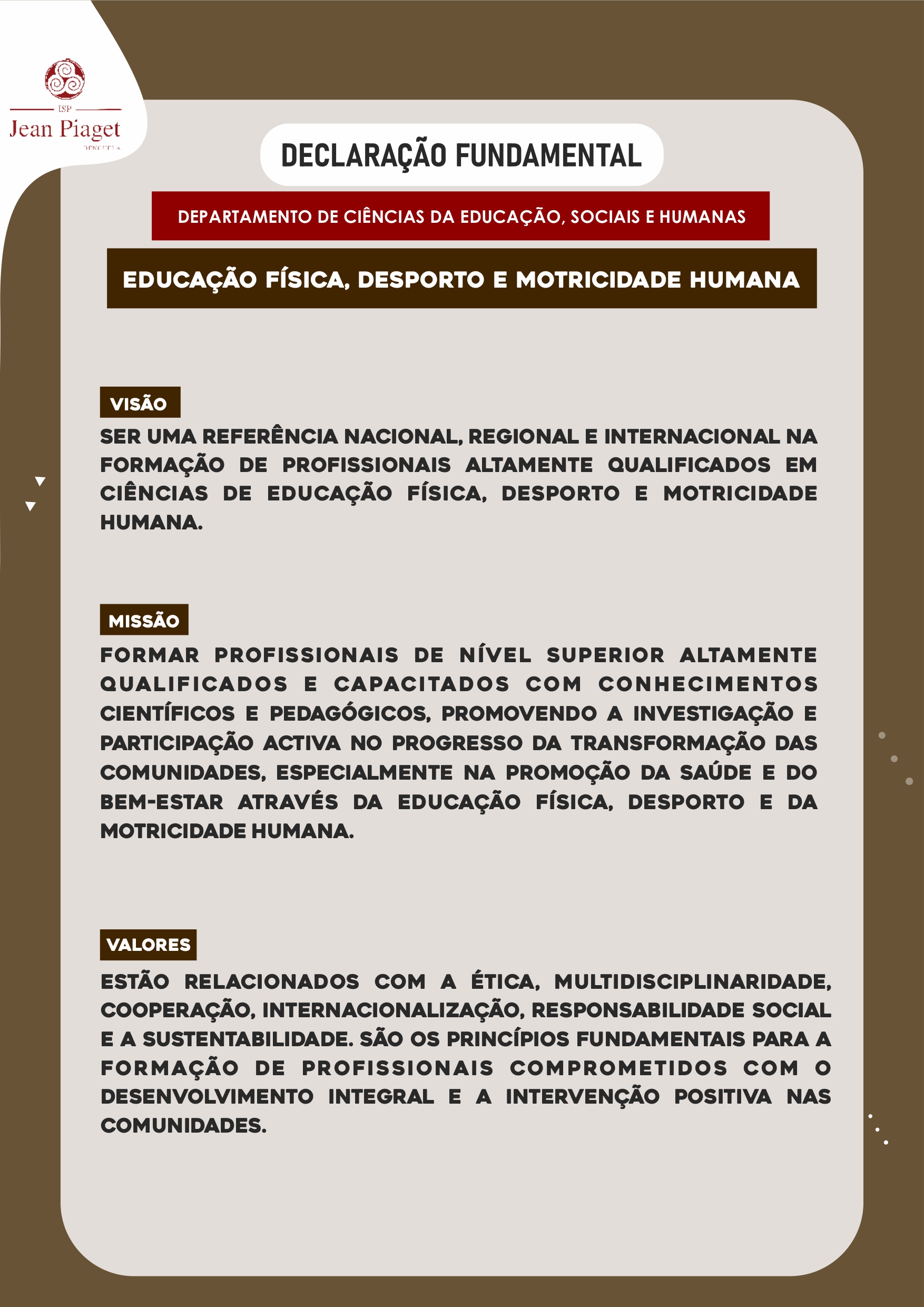 Imagem da Declaração Fundamental