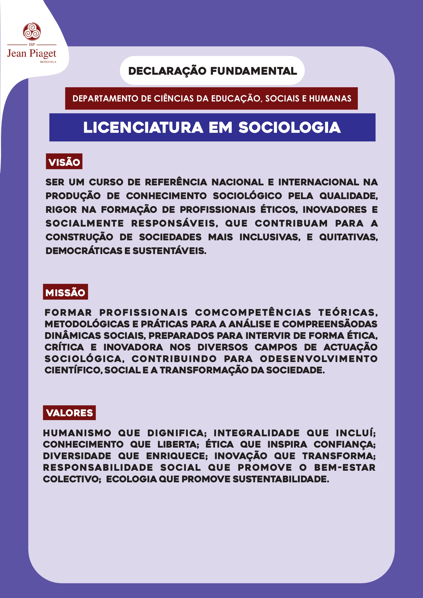 Imagem da Declaração Fundamental